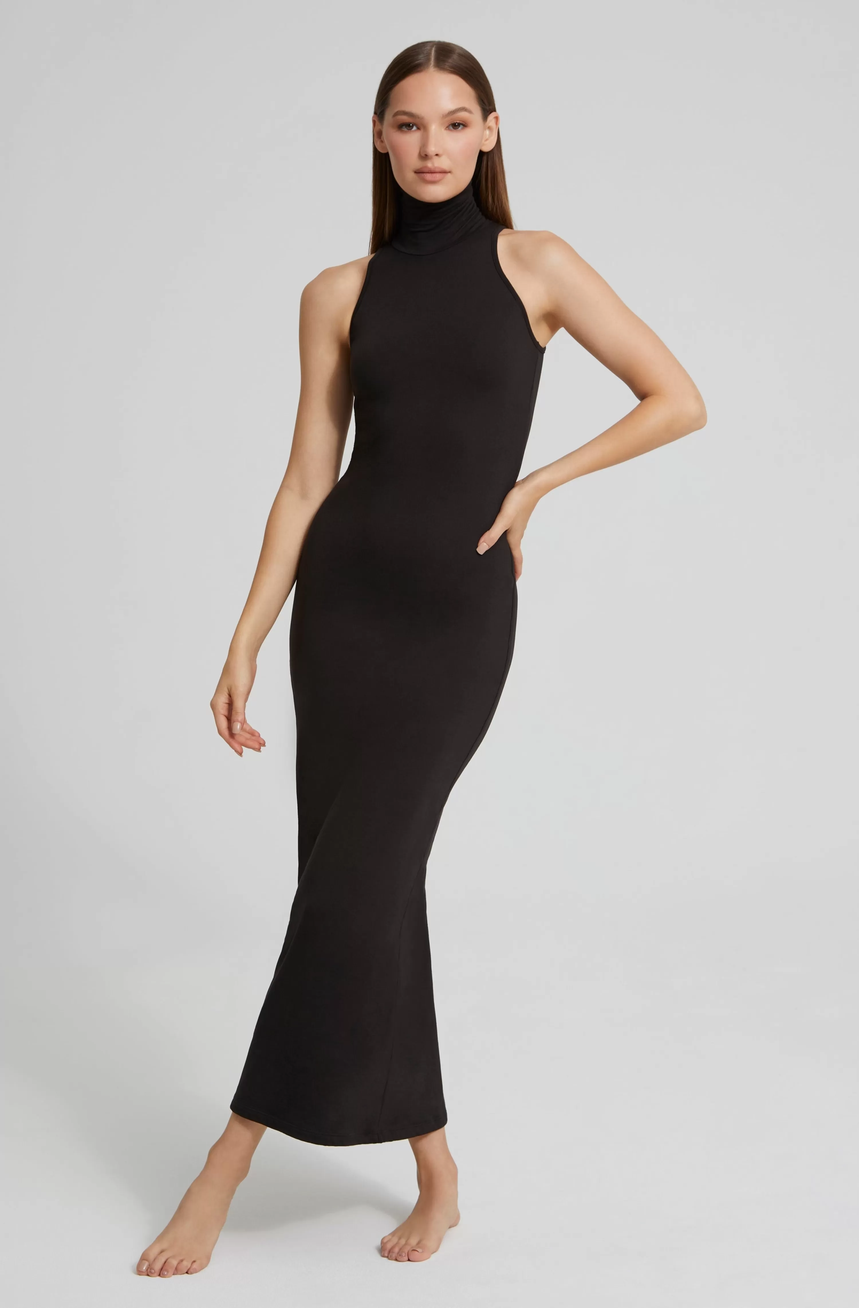 Dresses | BUMPSUIT The Lite Turtle Neck Dress Black