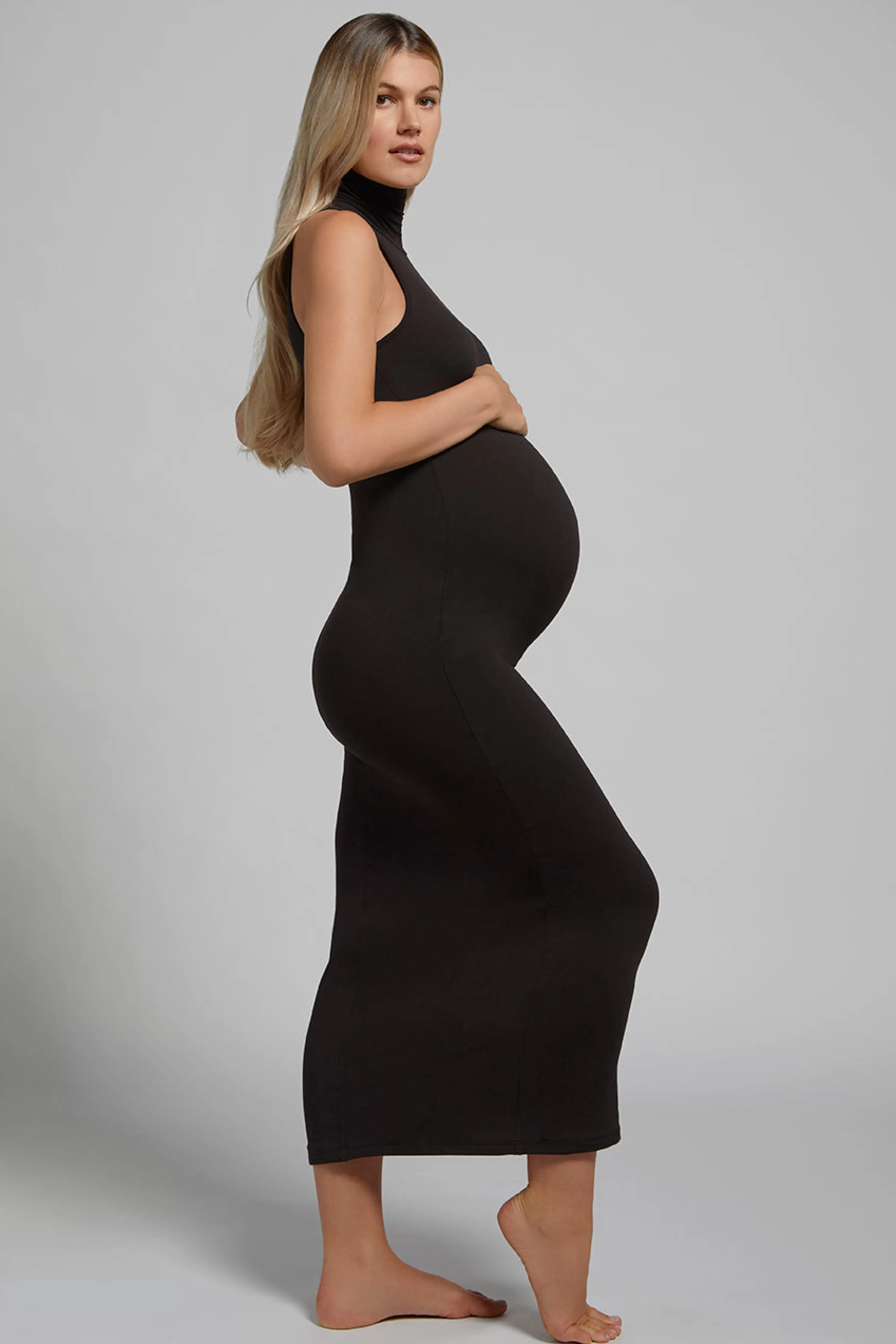 Dresses | BUMPSUIT The Lite Turtle Neck Dress Black