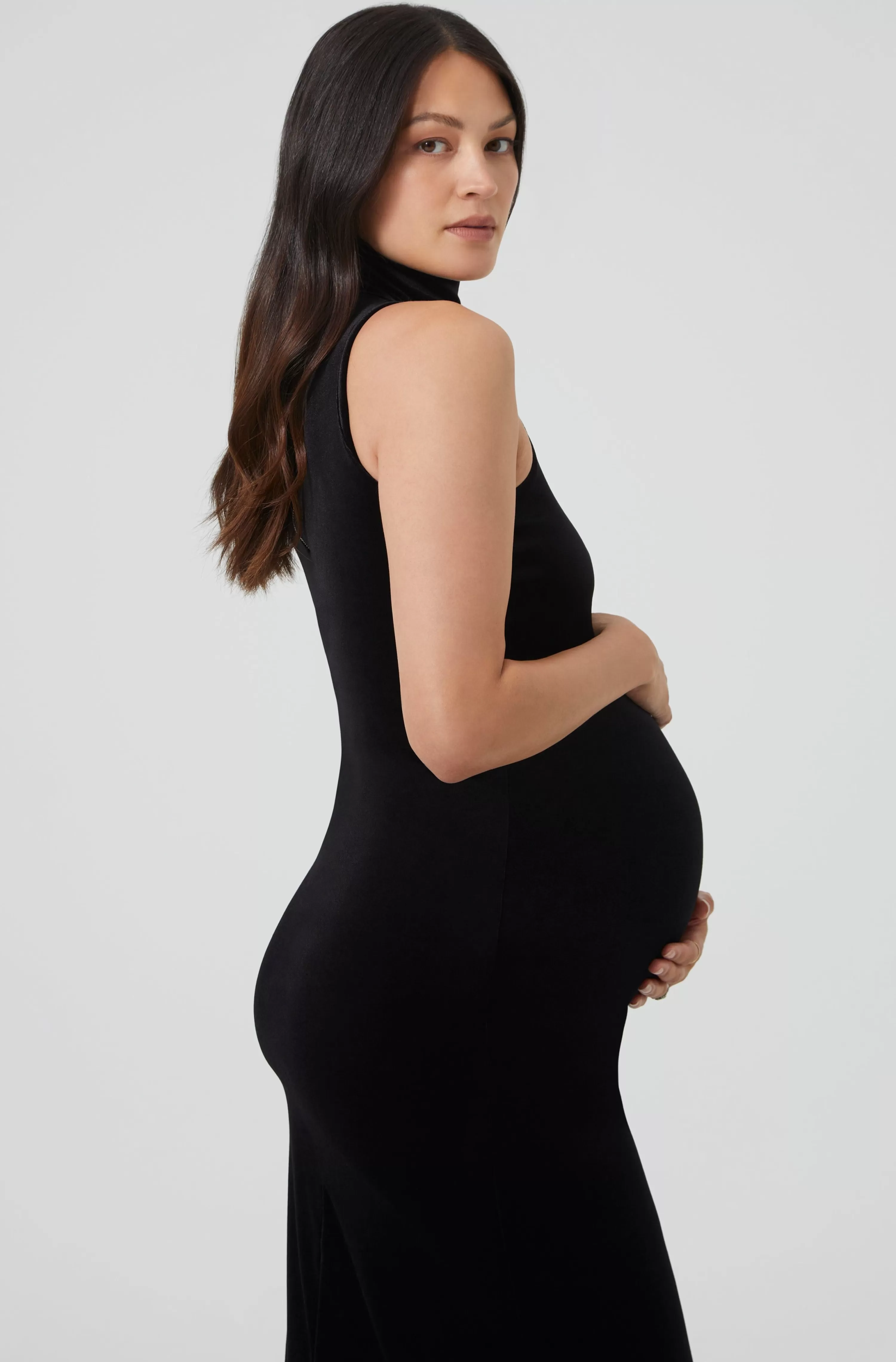 Dresses | BUMPSUIT The Solid Velvet Serena Dress Black